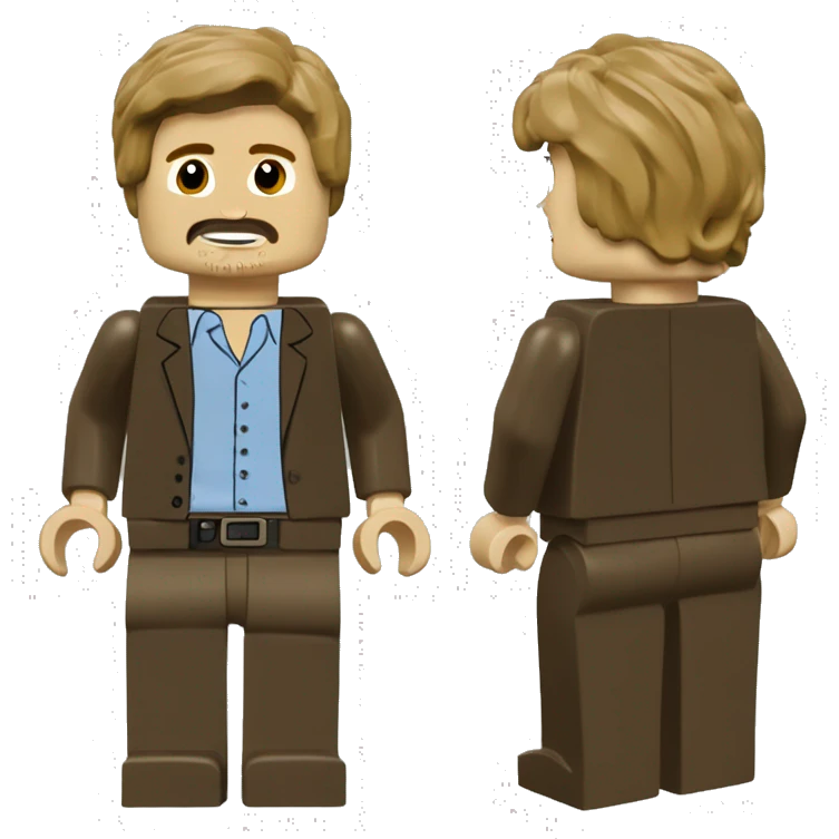 PEDRO PASCAL lego full body emoji