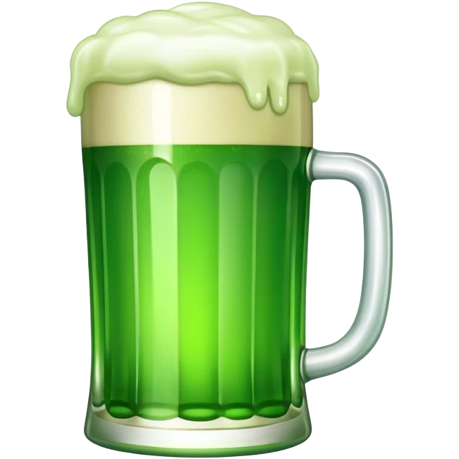 green beer emoji