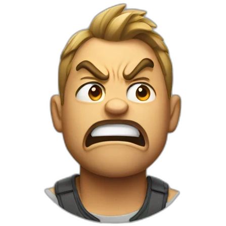 furious emoji