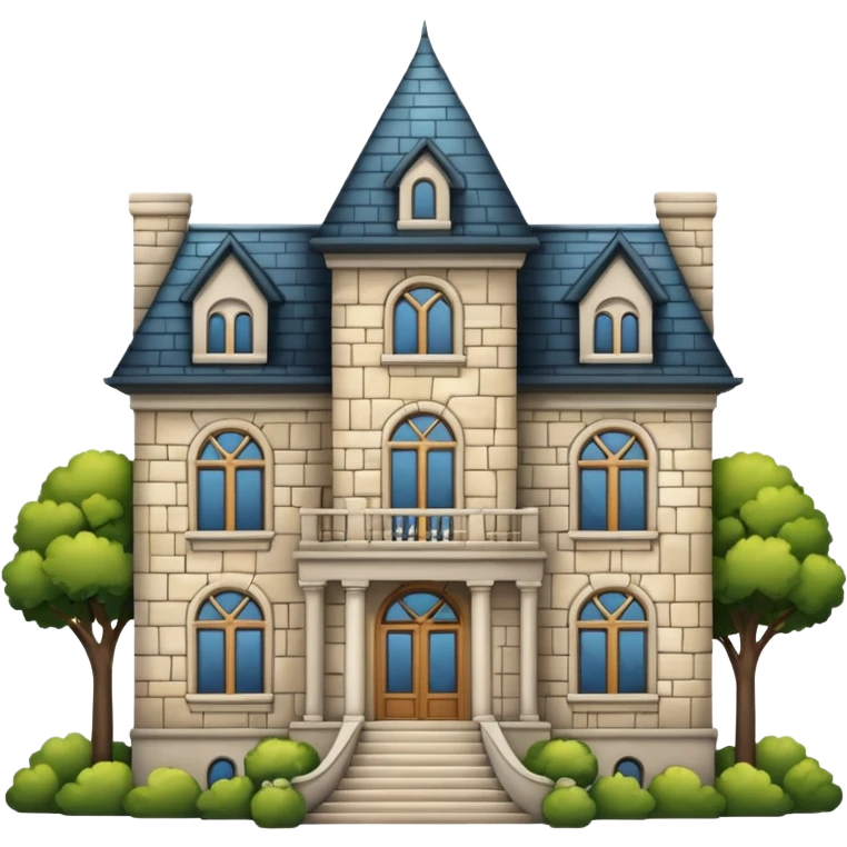 mansion emoji