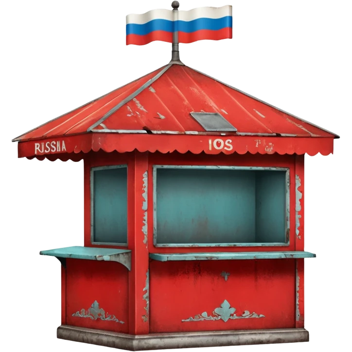 Russian kiosk emoji