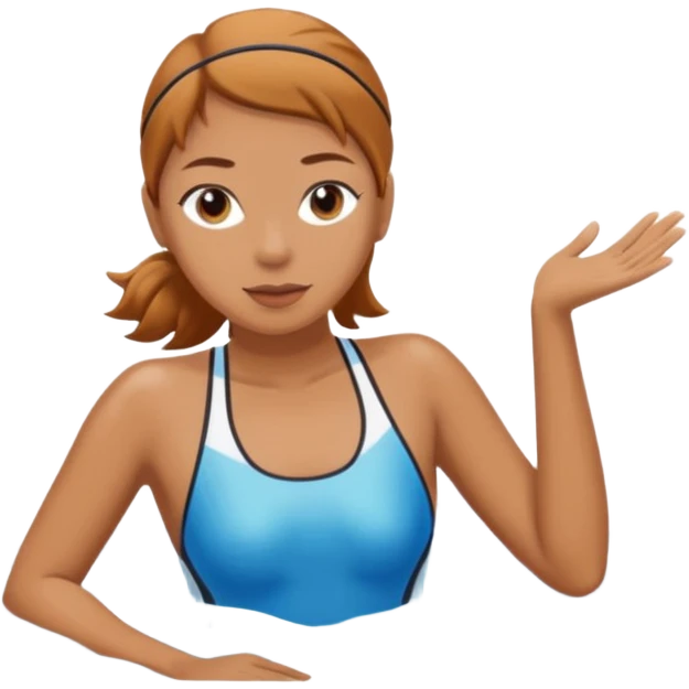 Woman swimmer emoji