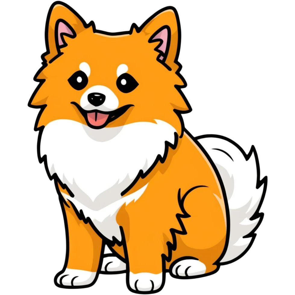 German Spitz dog emoji