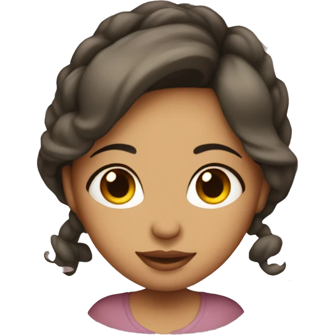 A beautiful pregnant woman  emoji