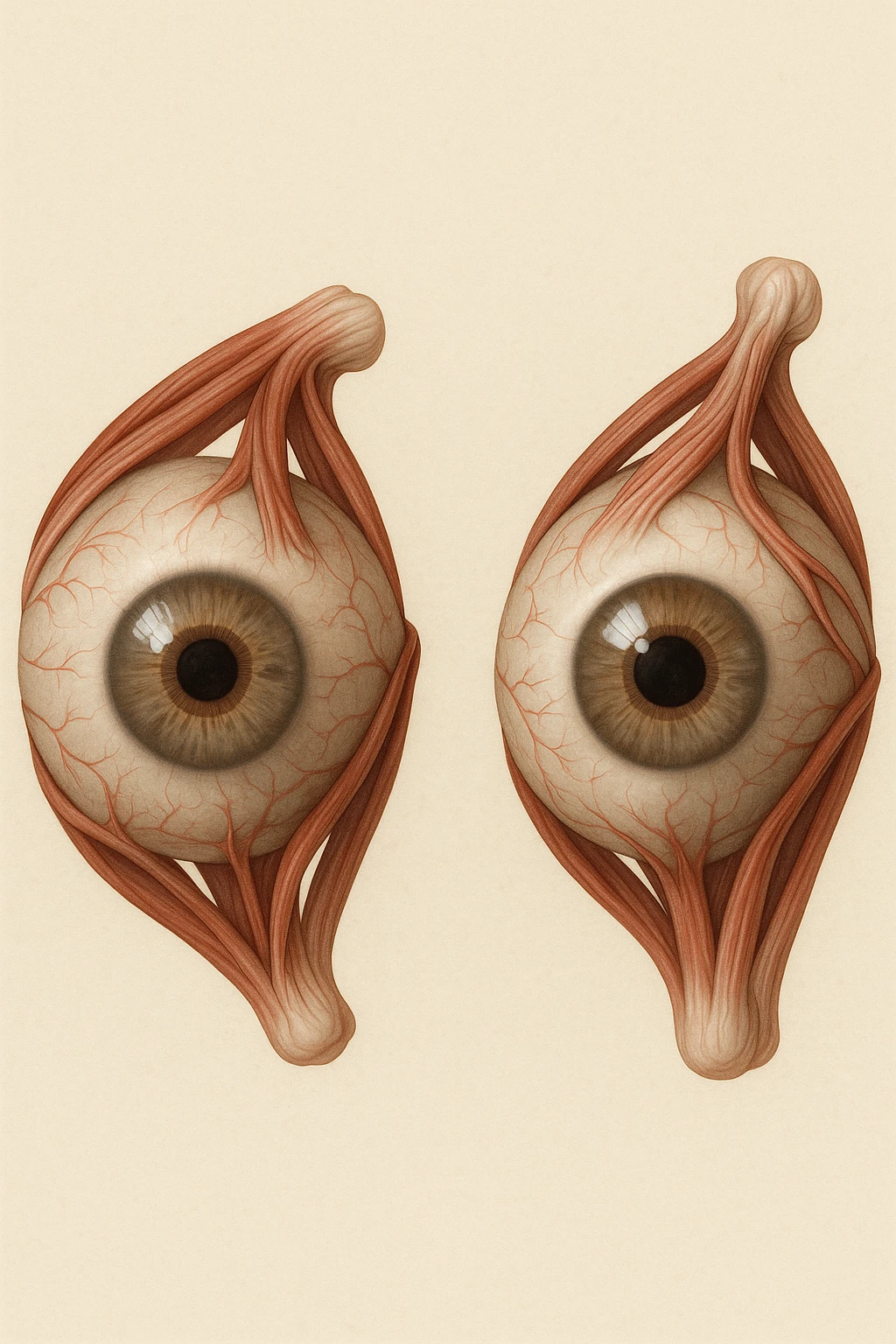 occhi anatomici su sfondo isolato emoji