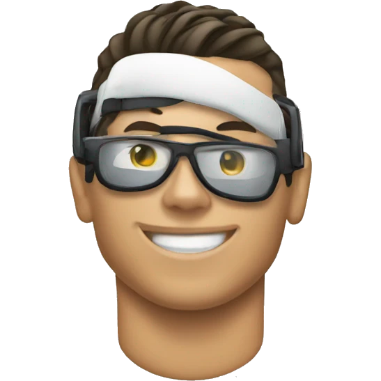 Cristiano Ronaldo and music  emoji