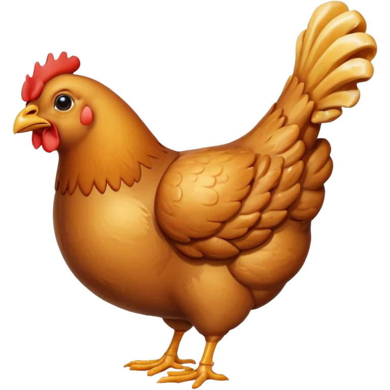 cute chickenleg emoji
