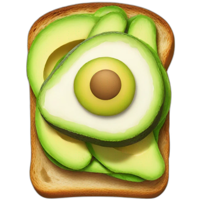 avocado toast emoji
