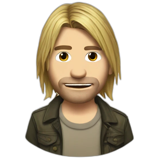 Kurt cobain emoji