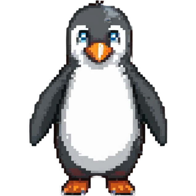 Madagascar penguin character emoji