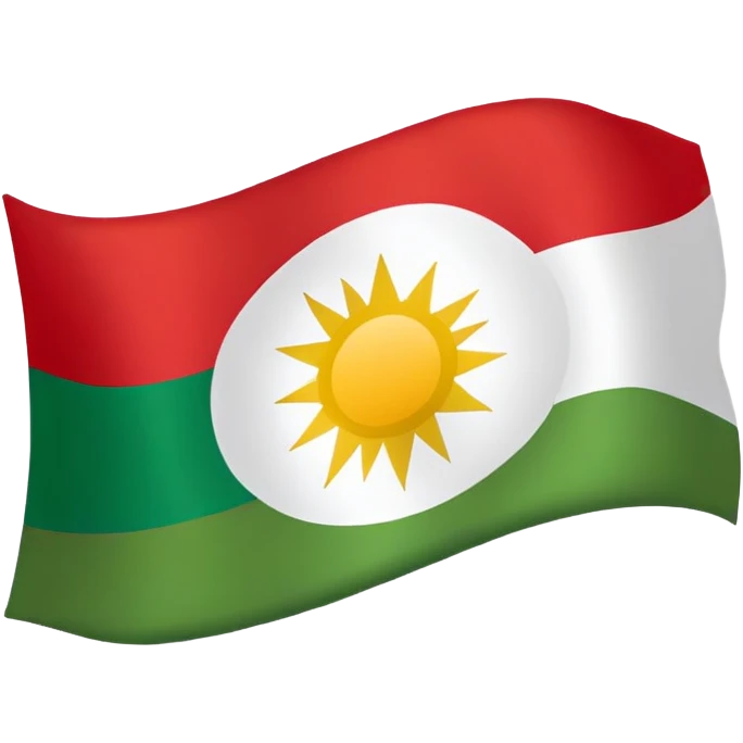Kurdistan flag emoji
