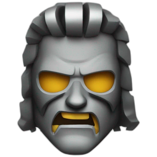 M from Metallica, but with their logo font emoji