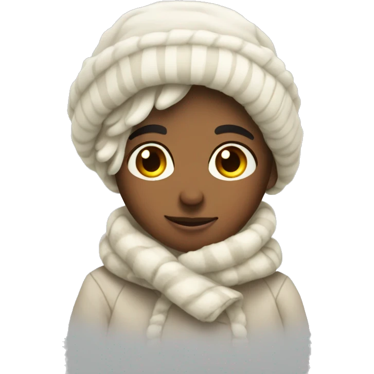 Cozy warm vanilla winter emojis  emoji