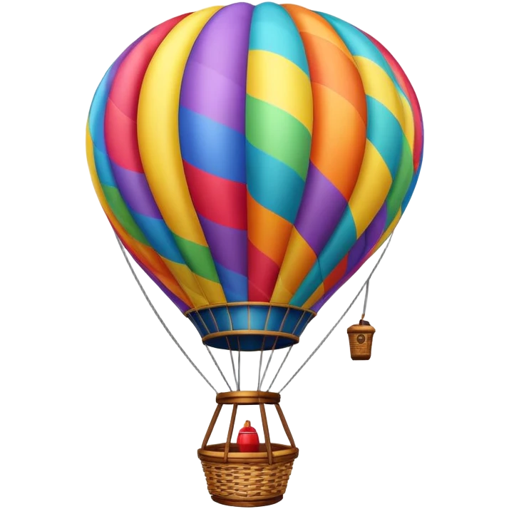 hot air balloon  emoji