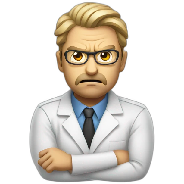 Angry bioinformatician emoji