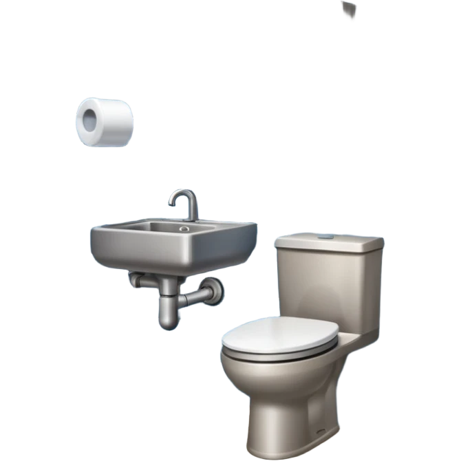 public restroom emoji