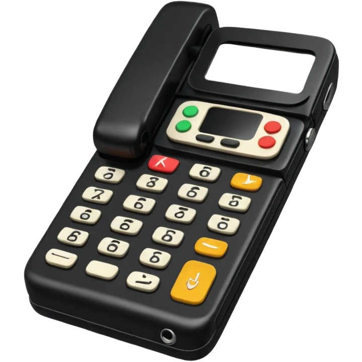 old flip phone emoji
