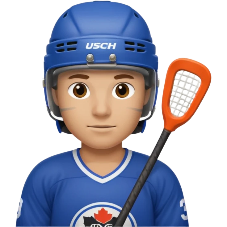 hockey player emoji
