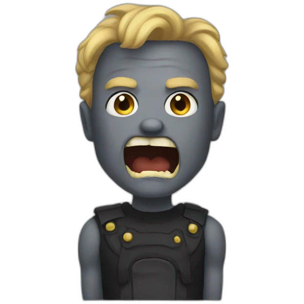 Evil emoji