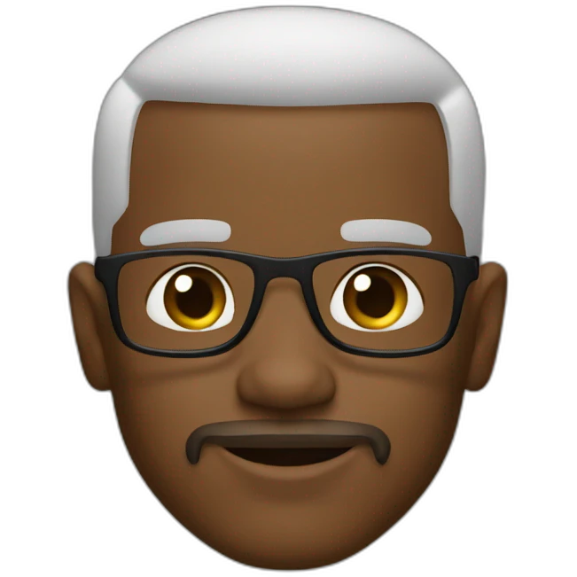Jamie Foxx shaved emoji