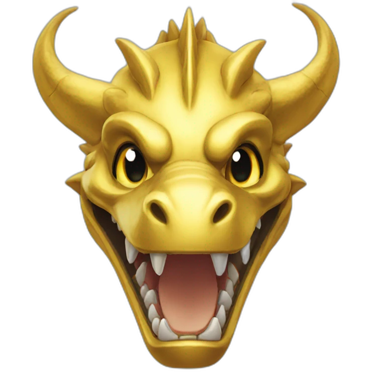 Gold wyvern emoji