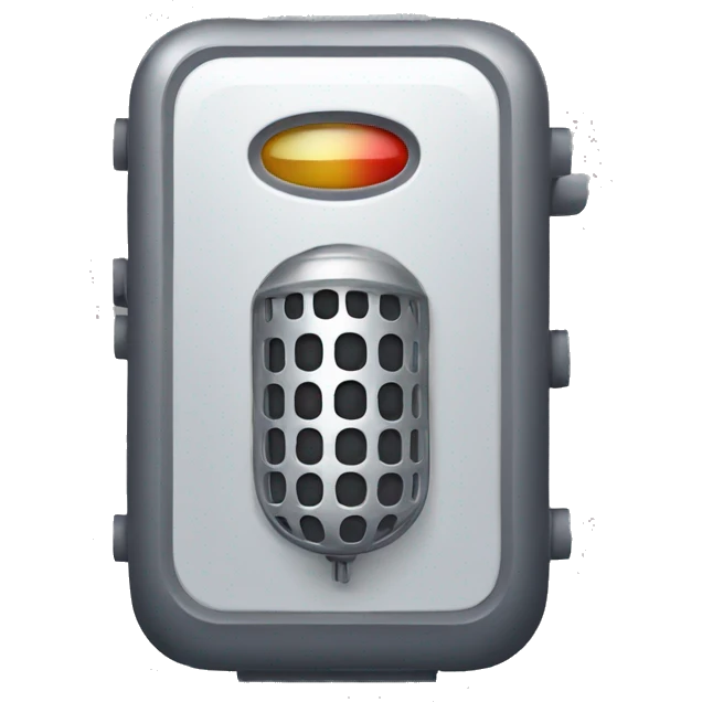 Voice recorder emoji emoji