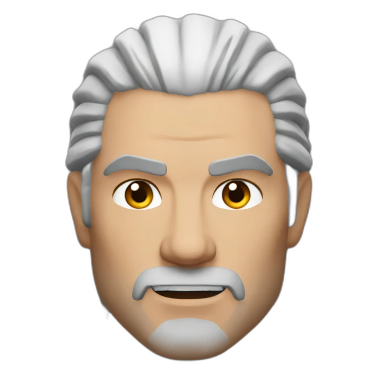 Geralt of Rivia emoji