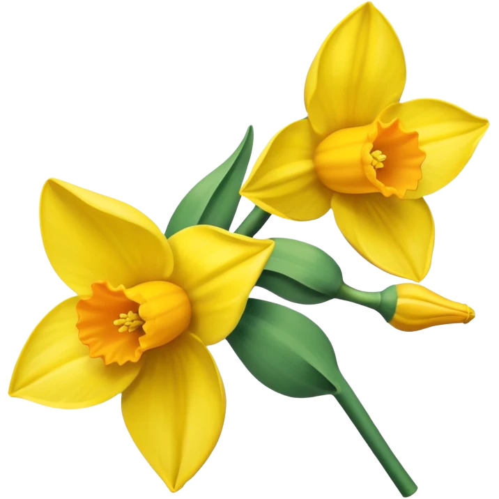 Daffodil emoji