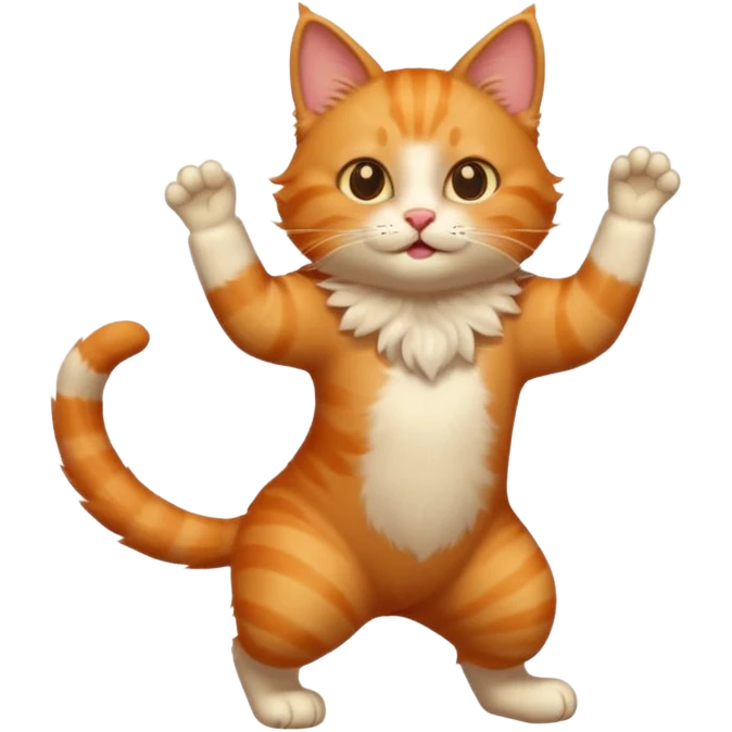 Dancing cat emoji