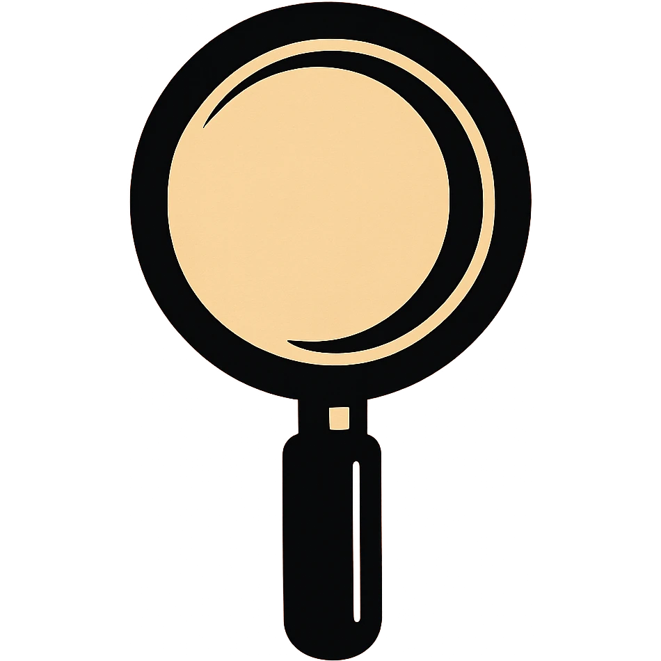 magnifying glass emoji