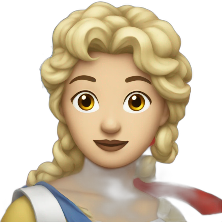 marianne with flag emoji