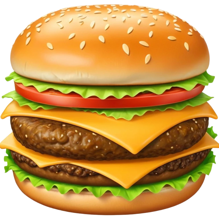 Big cheesburger emoji