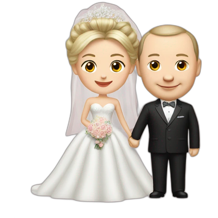putin wedding xi jinping emoji