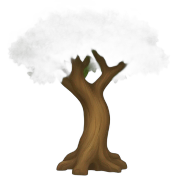 Árbol de fresno emoji
