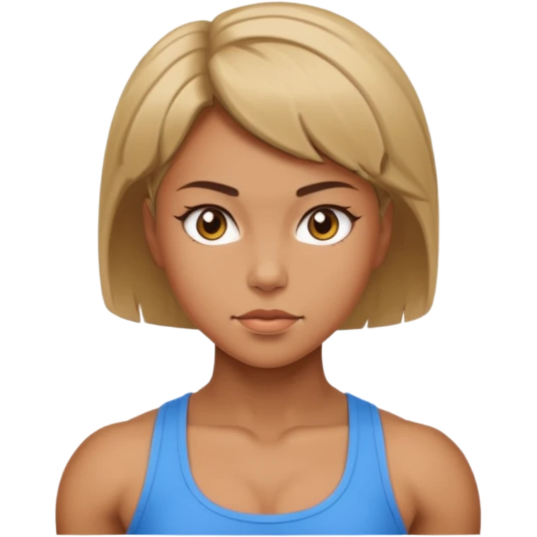 macho girl emoji