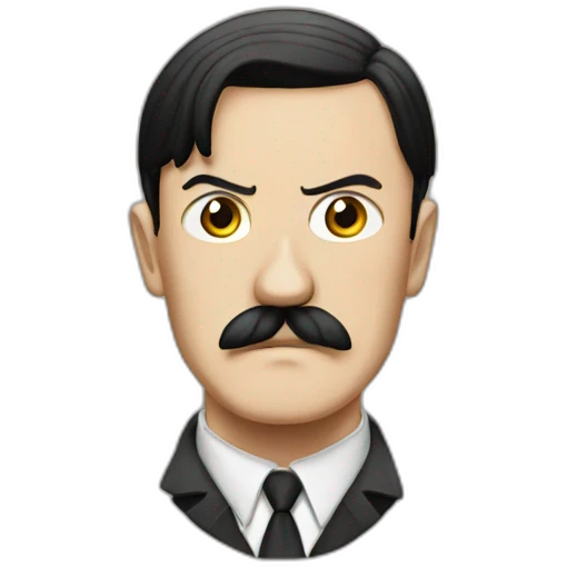 Hitler one piece emoji