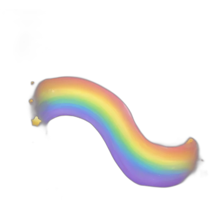 space rainbow emoji