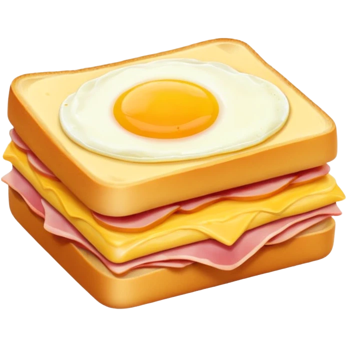 egg cheese and ham emoji