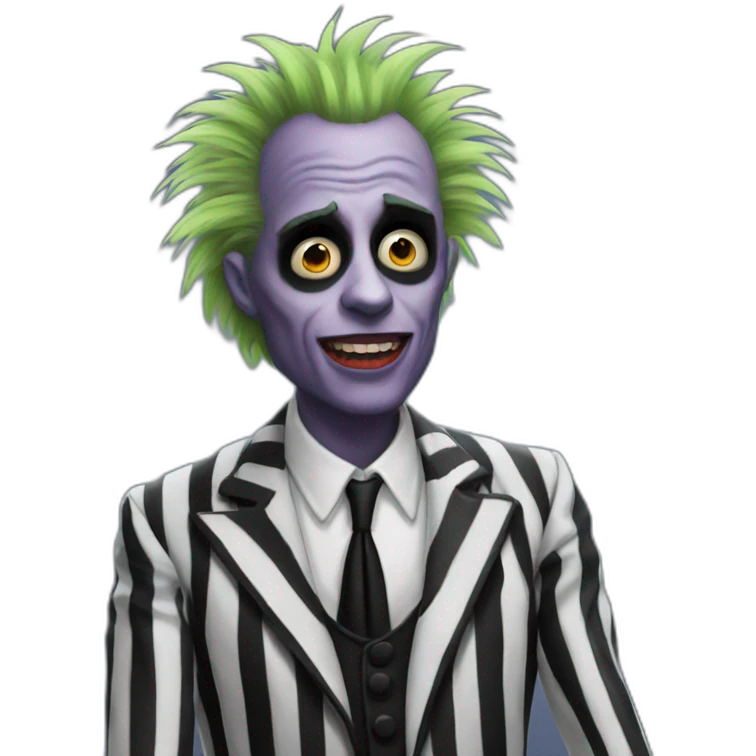 Beetlejuice emoji