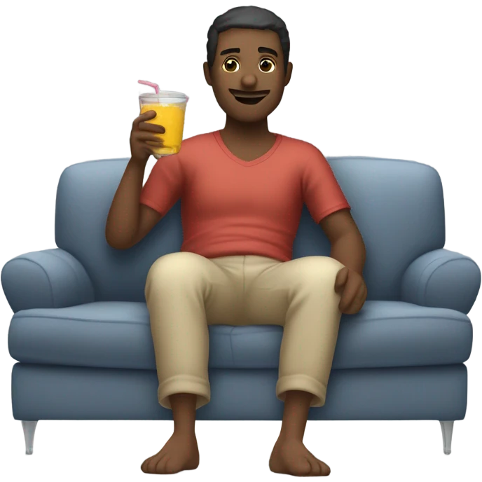 Chillin at home  emoji