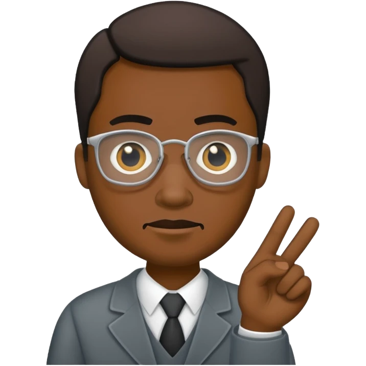 teacher man nigger emoji