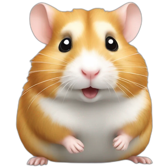 Hamster avec serre tête emoji