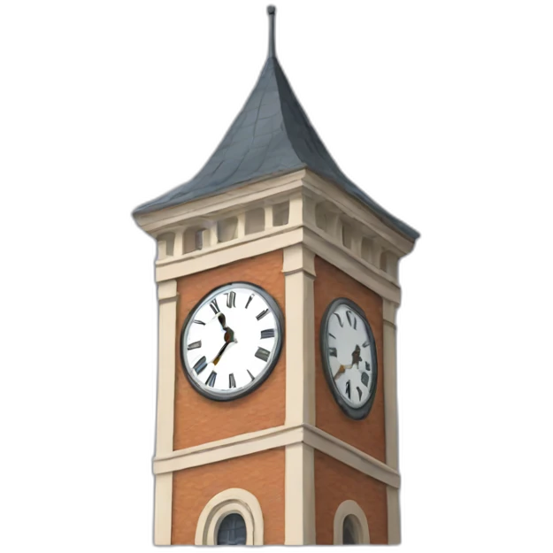  clock tower emoji