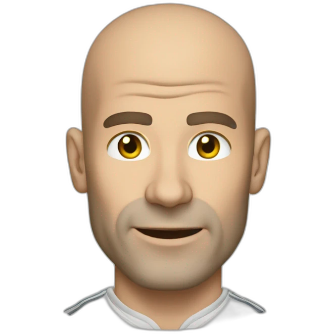 Zidane en costard emoji