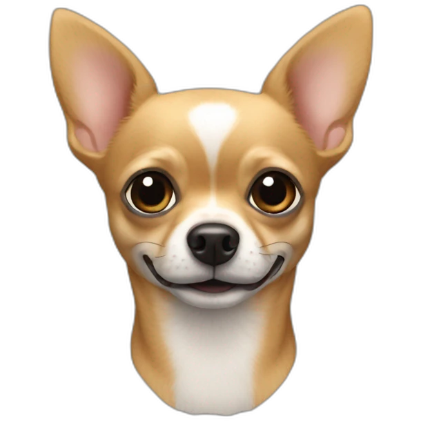 Chihuahua à tache noire  emoji