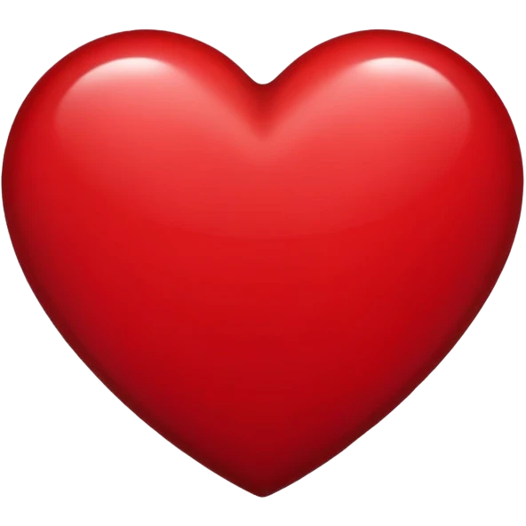 Dark-red heart shape emoji