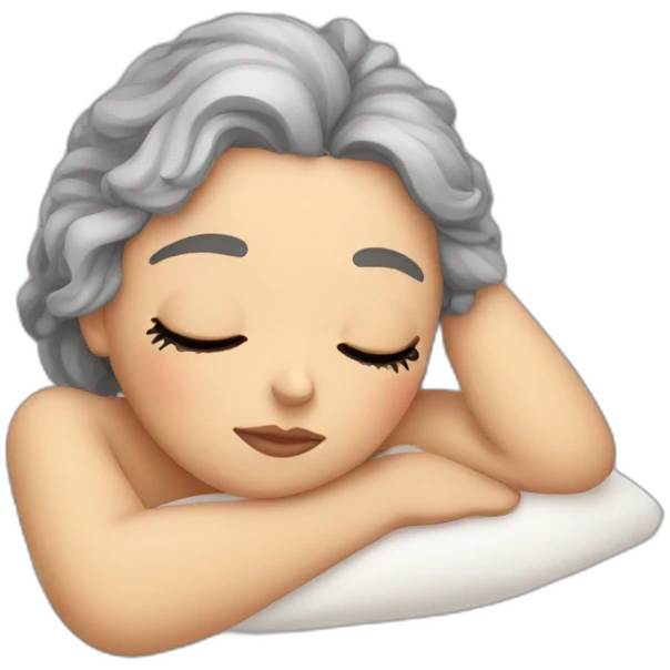 Laetitia sauvage sleeping emoji