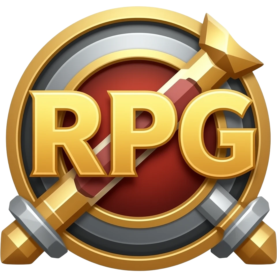 mobile rpg game logo emoji