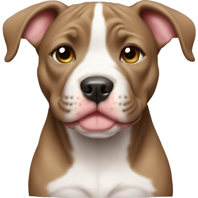 Pitbull puppy emoji