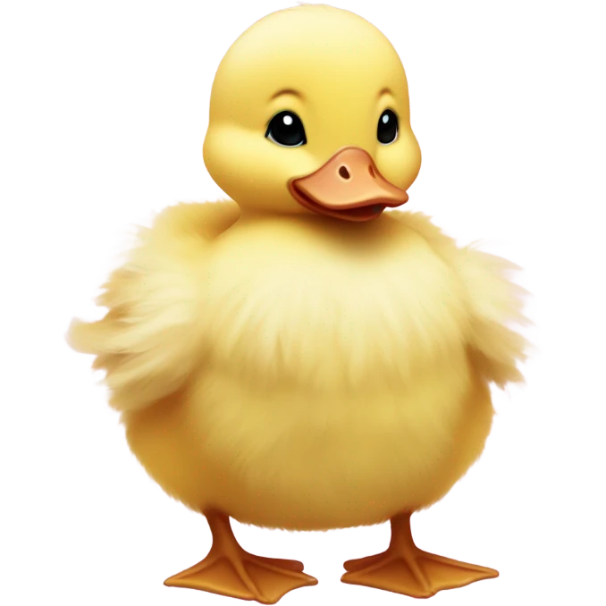 pink baby duckling emoji